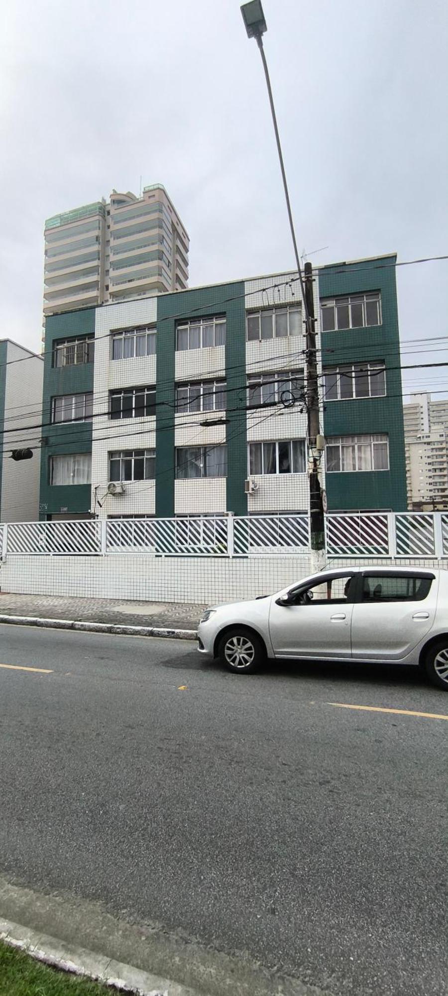 Flat with the sea view Apartment Praia Grande  Bagian luar foto